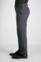  Haggar Dress Pants | Premium Comfort Slim-Fit Dress Pant Donkergrijs - Heren