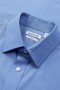  Haggar Dress Shirts | Premium Comfort Dress Shirt - Blauw Dobby Kobalt - Heren