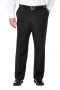  Haggar pakken en sportjassen | Big & Tall Travel Performance Suit Separates Pant Charcoal - Heren