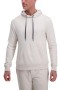  Haggar Tops | Pullover French Terry Fleece Hoodie Sweatshirt Havermout - Heren