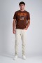  Haggar Casual Shirts | Pro Football Hall Of Fame X Haggar - Canton Graphic Tee Ruskea - Miehet