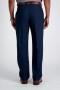  Haggar-puvunhousut | Premium Comfort Pleated Dress Pant Indigo - Miehet