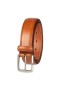  Ceinture Haggar | Ceinture Feather Edge 32 mm Cognac - Homme