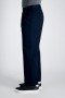  Pantalon décontracté Haggar | Kaki pour le travail et le week-end | Coupe classique, plissé, infroissable | Haggar.com Bleu marine foncé - Homme