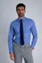 Chemises habillées Haggar | Chemise habillée confort premium - Bleu dobby cobalt - Homme
