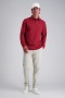 Polos Haggar | Polo en tissu éponge français | Coupe régulière | Haggar Rouge - Homme