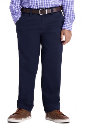  Pantalons Haggar pour garçons | Chino écoresponsable pour garçons (4-7 ans) Marine - Hommes