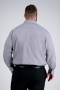  Haggar Big & Tall Tops | Premium Komfort-Hemd in großen Größen – Anthrazit-Graphit – Herren