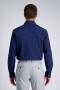  Haggar Businesshemden | Premium-Komfort-Businesshemd – Indigo – Herren
