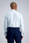  Haggar Businesshemden | Smart Wash® Businesshemd – Blau kariert – Herren
