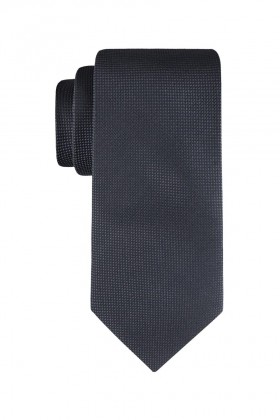  Haggar Neckwear | Haggar Solid Tie Μαύρη - Ανδρική